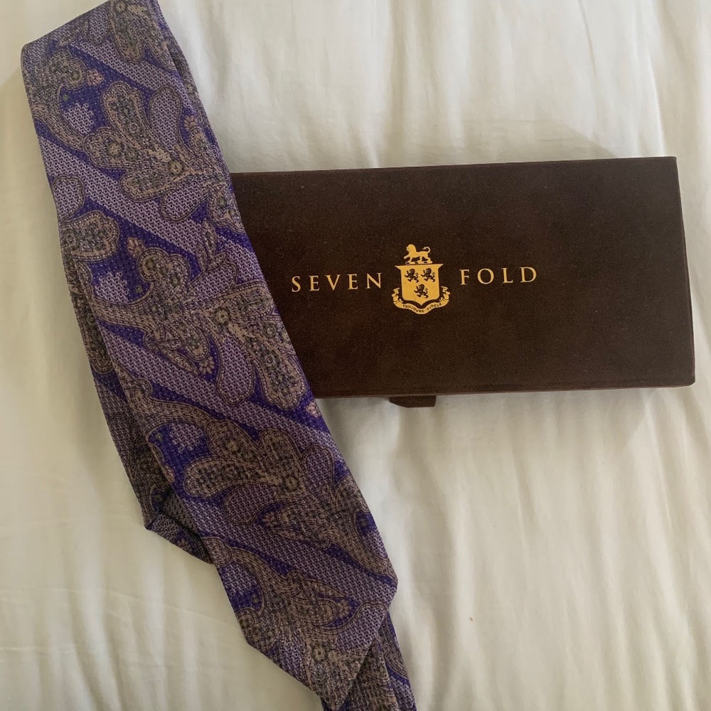 Custom Seven Fold Tie